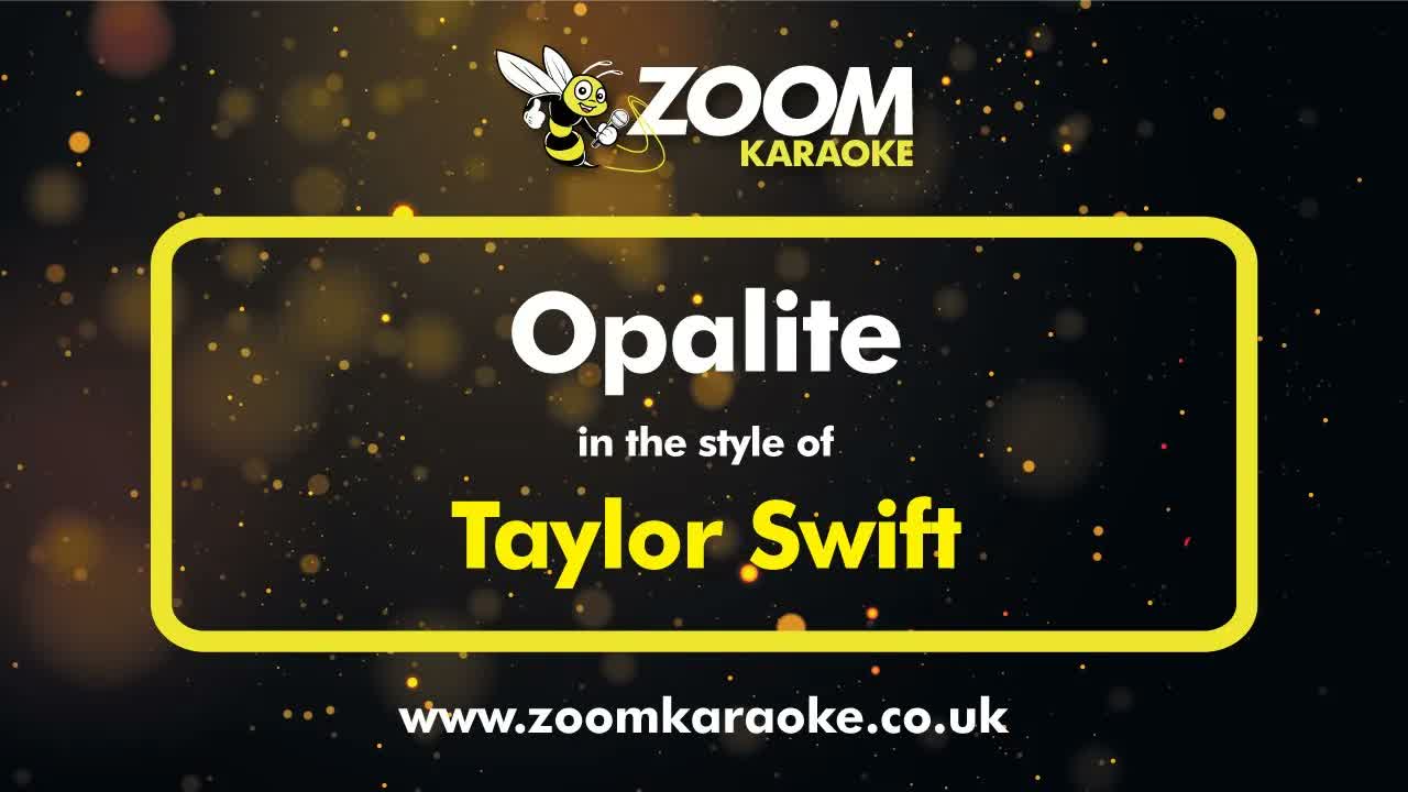Taylor Swift - Opalite (Without Backing Vocals)