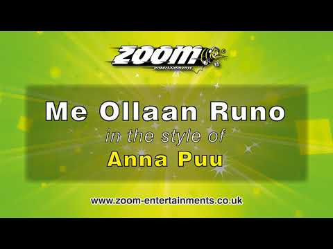 Anna Puu - Me Ollaan Runo