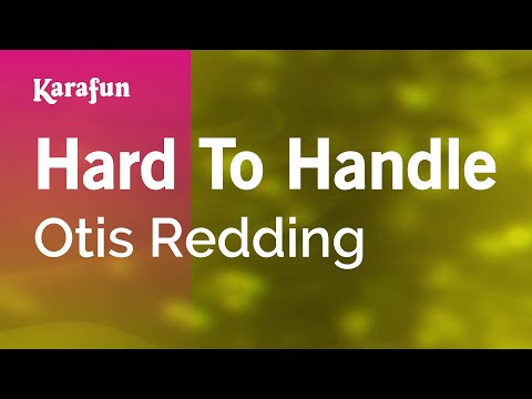 Otis Redding - Hard To Handle