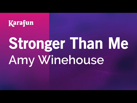 Amy Winehouse - Stronger Than Me