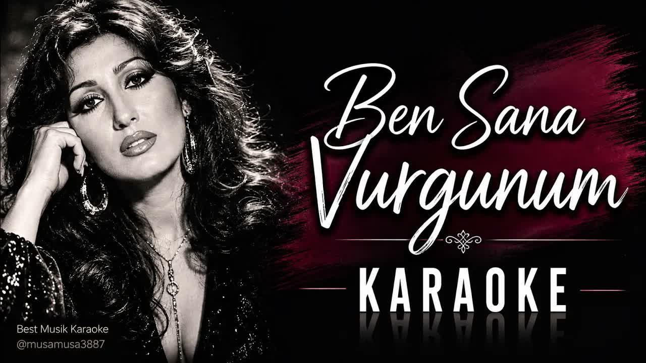 Ben Sana Vurgunum - Nükhet Duru - (Akor/Am/La minör) Karaoke / Md Altyapı /Cover / Lyric