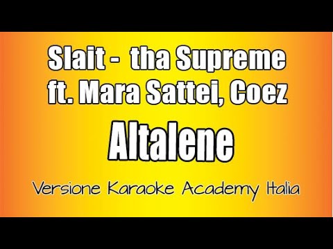 BLOODY VINYL - Slait, tha Supreme - ALTALENE ft Mara Sattei, Coez