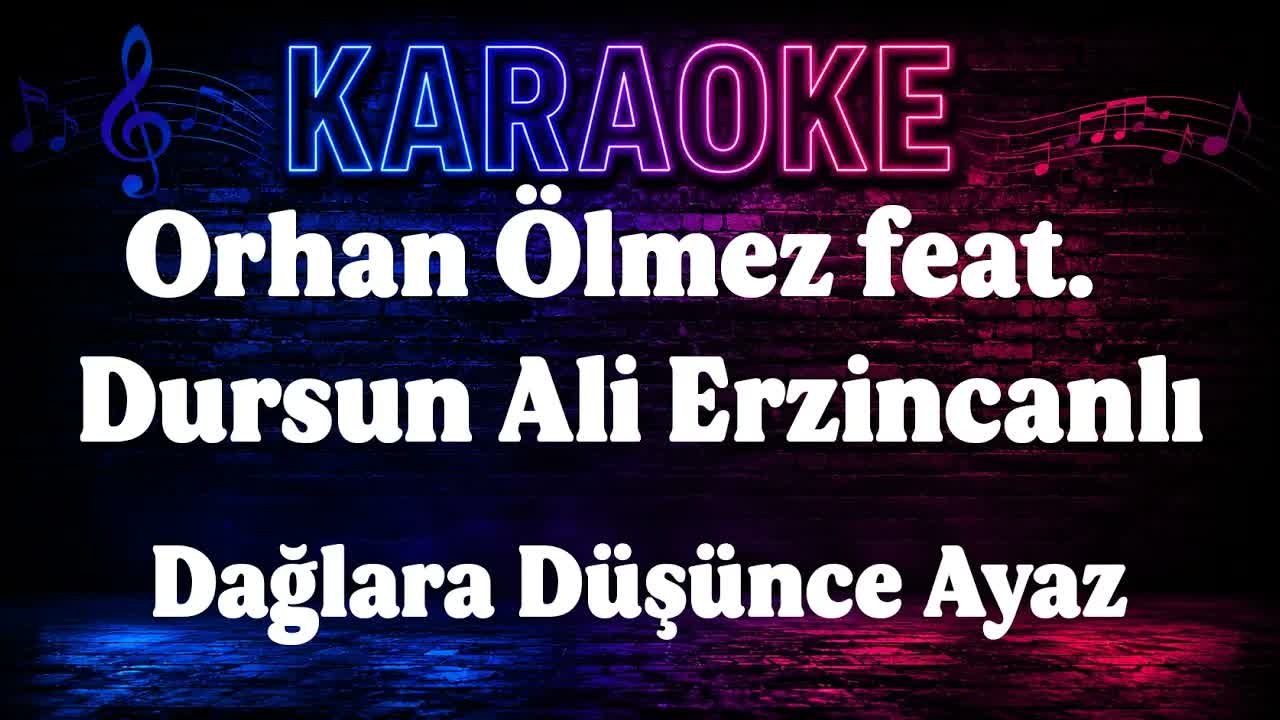 Orhan Ölmez feat. Dursun Ali Erzincanlı - Dağlara Düşünce Ayaz