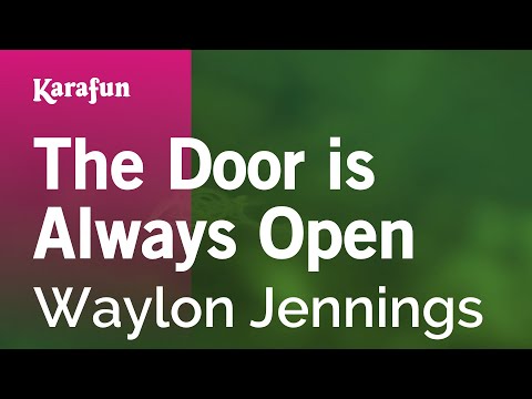 Waylon Jennings - The Door is Always Open