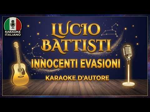 Lucio Battisti - Innocenti Evasioni | Testo Sincronizzato HD