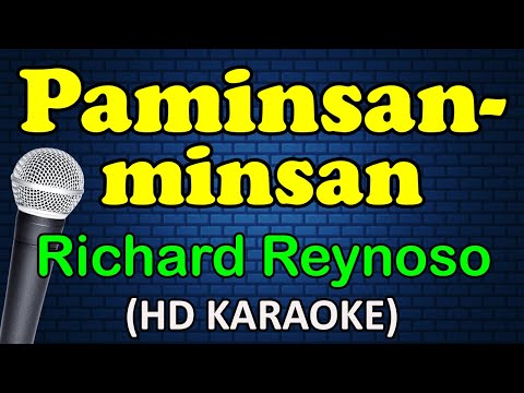 Richard Reynoso - PAMINSAN-MINSAN