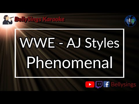 WWE AJ Styles - Phenomenal
