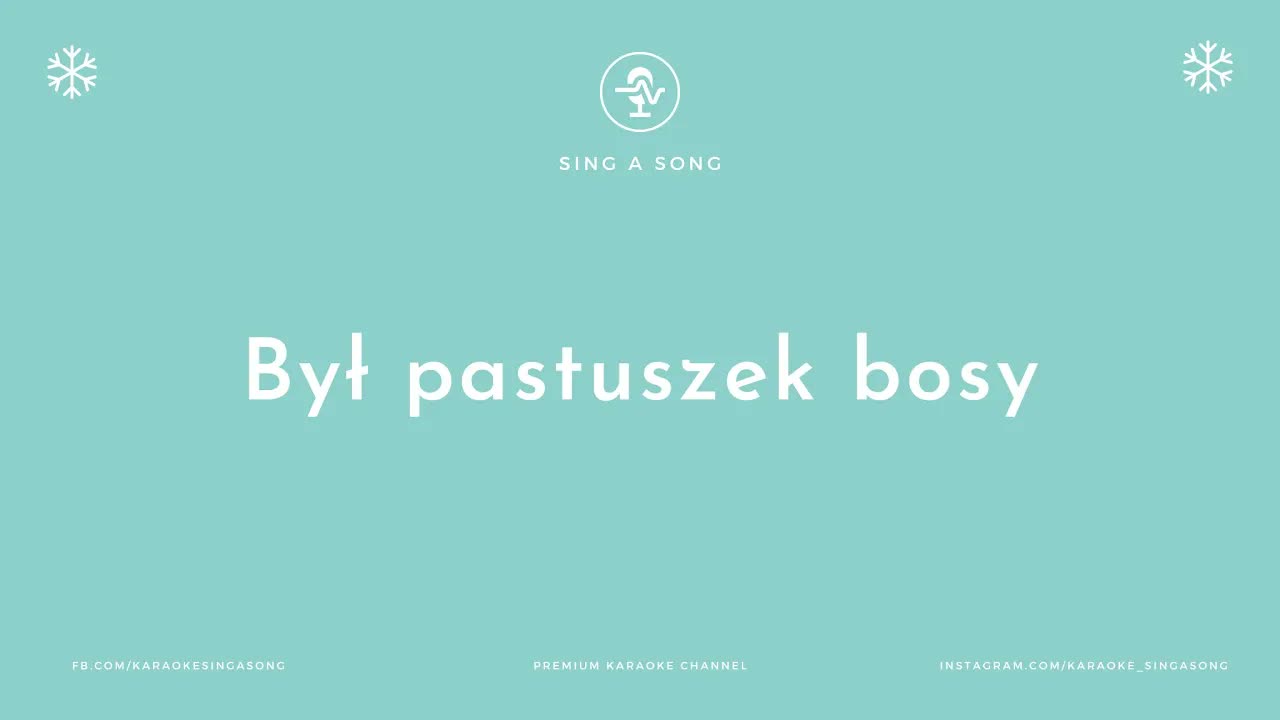 Kolęda Był pastuszek bosy