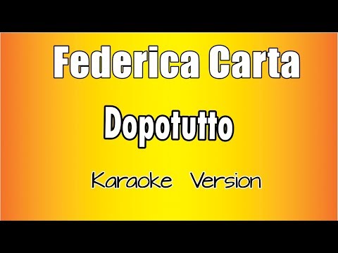 Federica Carta - Dopotutto