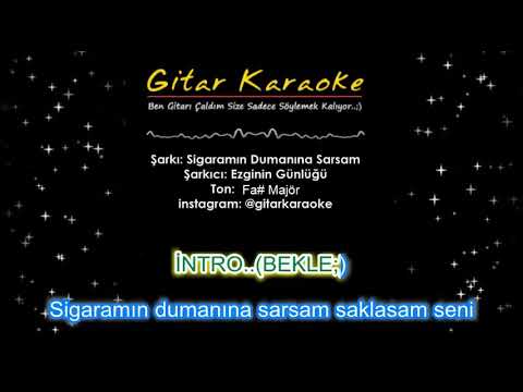 Sigaramın Dumanına Sarsam (Ritimli Versiyon)