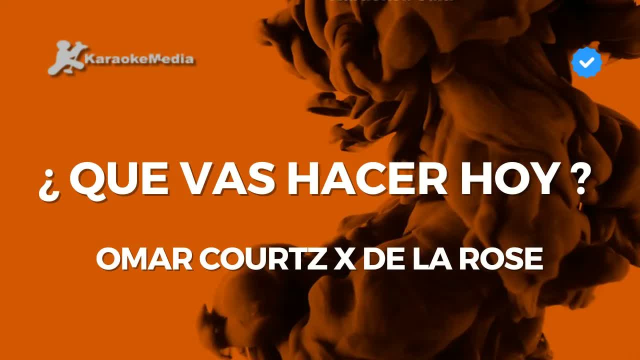 OMAR COURTZ (((ousi))) x DE LA ROSE - QUE VAS HACER HOY ? l PRIMERA MUSA
