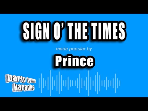 Prince - Sign O' The Times