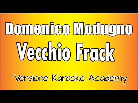Domenico Modugno - Vecchio Frack