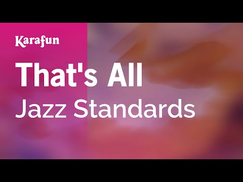 Jazz Standards - That's All