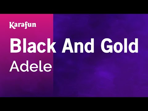 Adele - Black and Gold