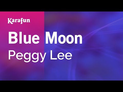 Peggy Lee - Blue Moon