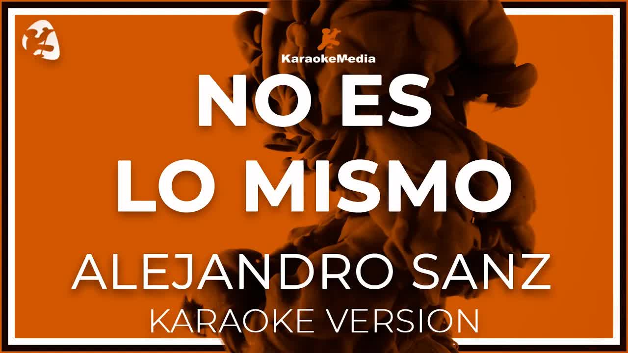 Alejandro Sanz - No es lo mismo