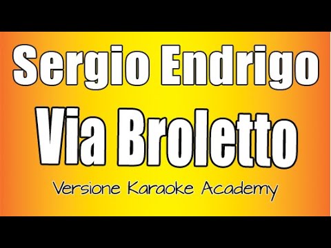 Sergio Endrigo - Via Broletto