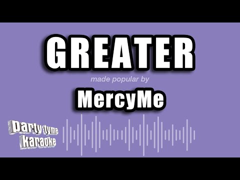 MercyMe - Greater