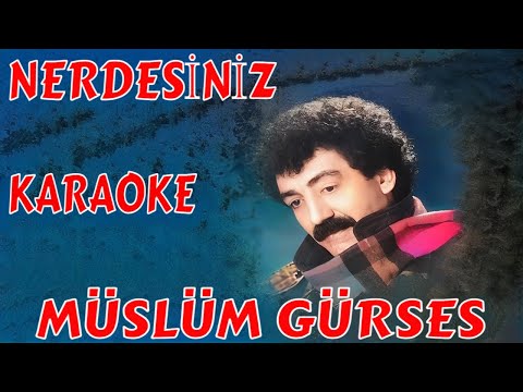 Müslüm Gürses NERDESİNİZ
