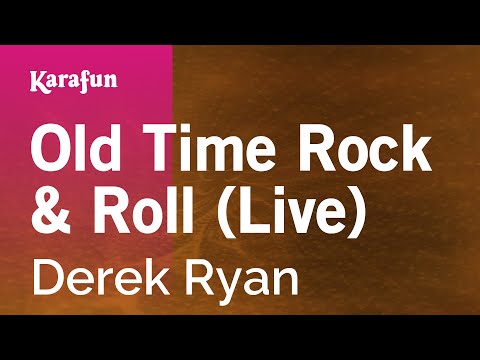 Derek Ryan - Old Time Rock & Roll (live)