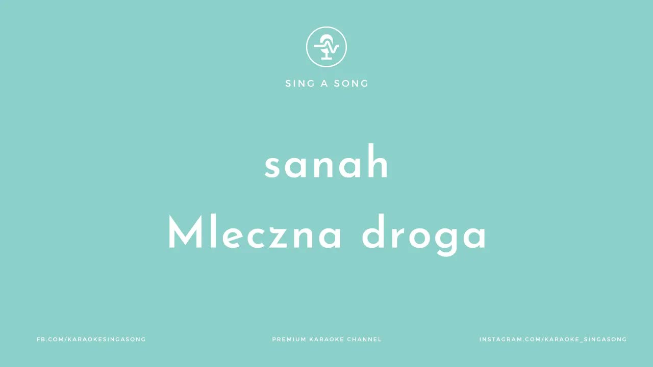 sanah - Mleczna droga