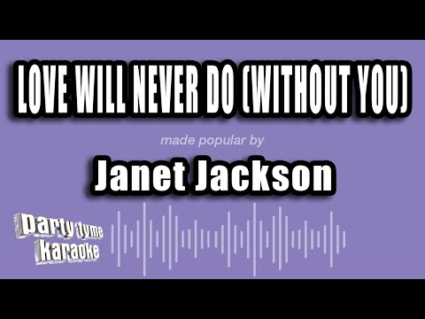 Janet Jackson - Love Will Never Do (Without You)