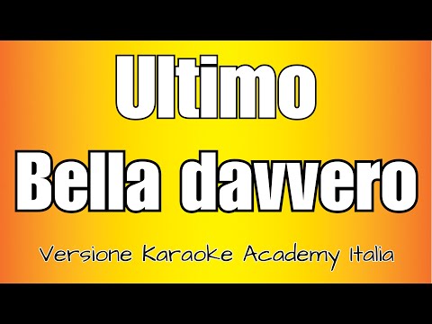 Ultimo - BELLA DAVVERO