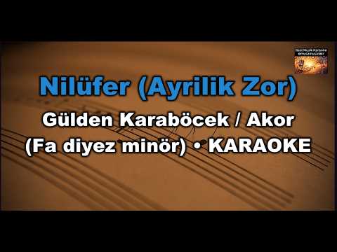 Nilüfer (Ayrilik Zor) - Gülden Karaböcek (Akor/F Fa diyez minör)