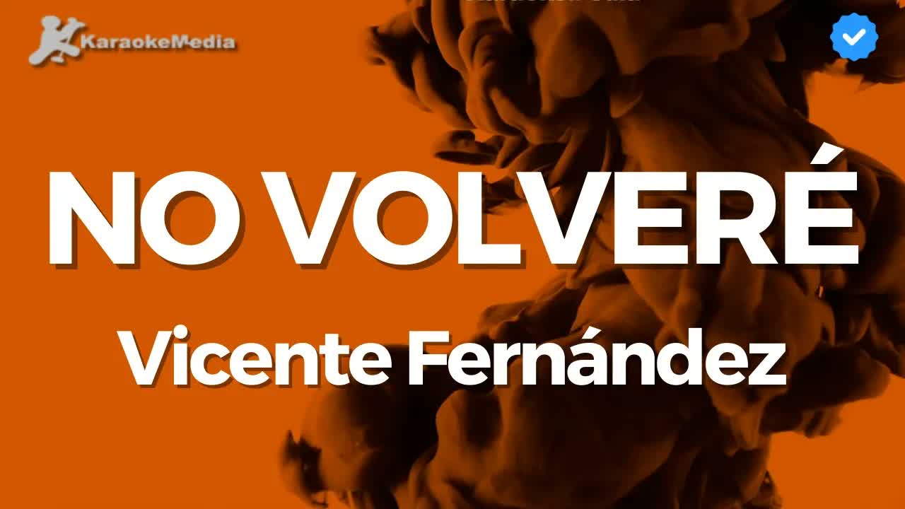 No volveré Mariachi - Vicente Fernández