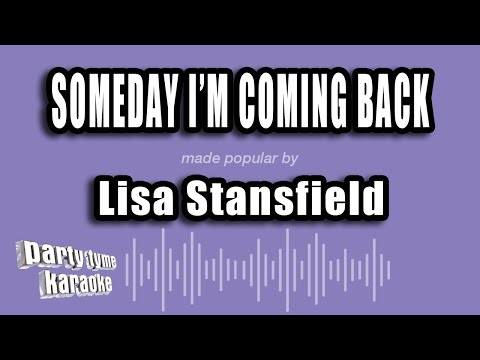Lisa Stansfield - Someday I'm Coming Back