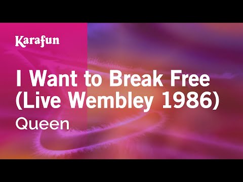 Queen - I Want to Break Free (live Wembley 1986)