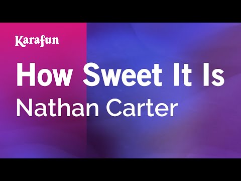 Nathan Carter - How Sweet It Is (live at the Marquee)