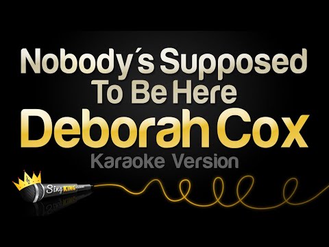 Deborah Cox - Nobody's Supposed to Be Here