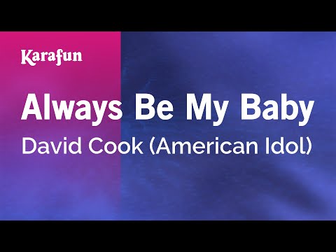 David Cook (American Idol) - Always Be My Baby