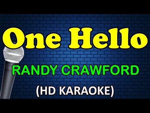 Randy Crawford - ONE HELLO