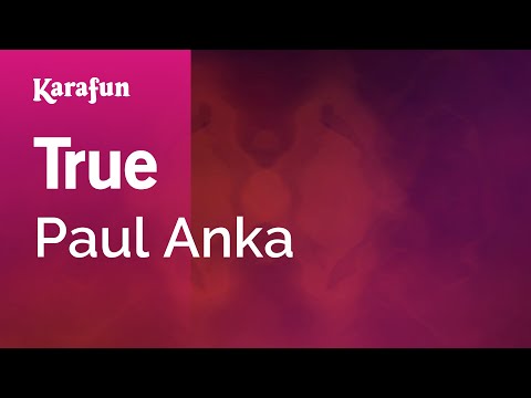 Paul Anka - True