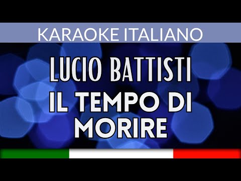 Lucio Battisti - Il tempo di Morire Italiano