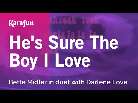 Bette Midler & Darlene Love - He's Sure The Boy I Love