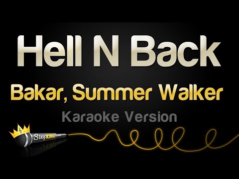 Bakar, Summer Walker - Hell N Back