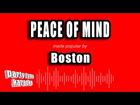 Boston - Peace of Mind