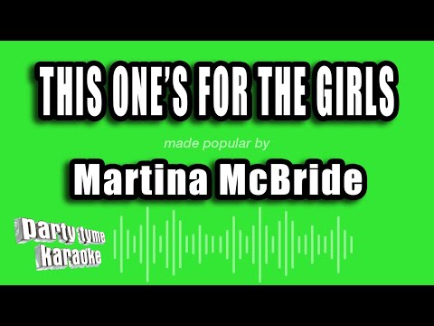 Martina McBride - This One's For The Girls