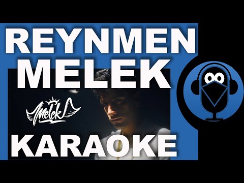 Reynmen - Melek / KARAOKE / Sözleri / Lyrics / Beat ( COVER )