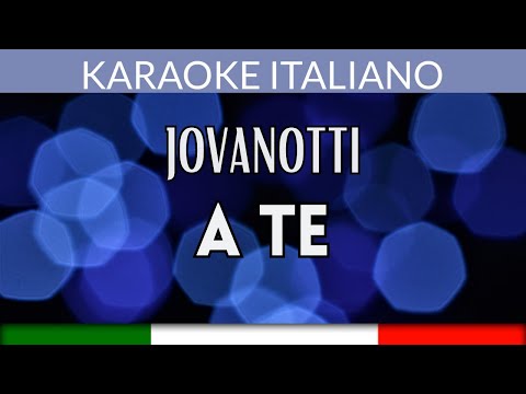 Jovanotti - A te Italiano