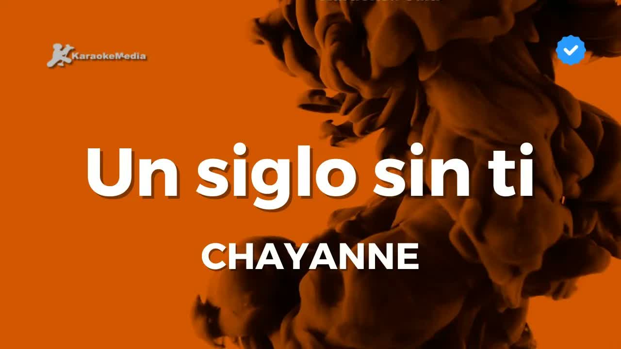 Chayanne - Un siglo sin ti