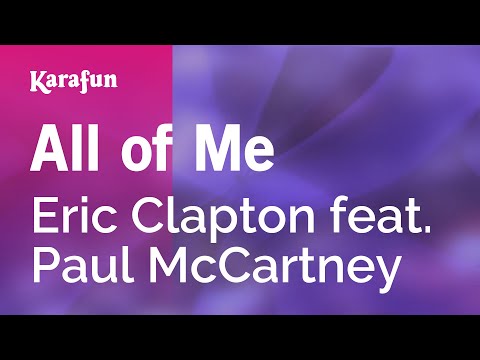 Eric Clapton & Paul McCartney - All of Me