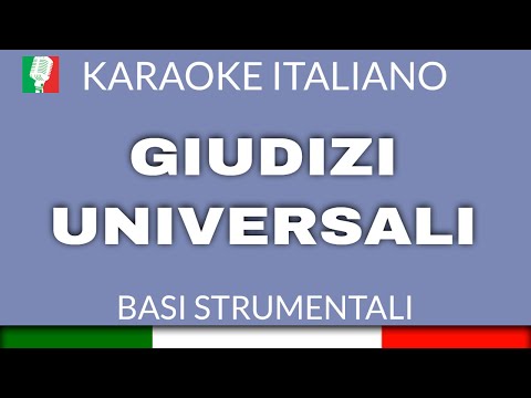 GIUDIZI UNIVERSALI