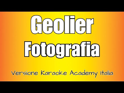 Geolier - Fotografia