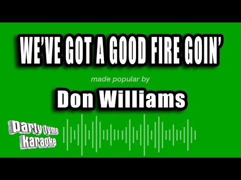 Don Williams - We've Got a Good Fire Goin'