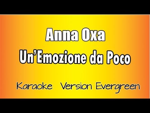 Anna Oxa - Un’emozione da poco